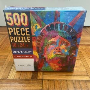 500 piece Statue of Liberty puzzle